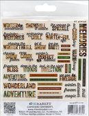 49 and Market Timber & Tweed Chipboard Sentiments Set