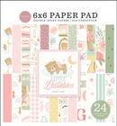 Carta Bella 6x6 Little Lullabies Baby Girl Paper Pad {B513}