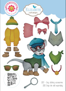 Elizabeth Craft Designs Dog Clothing Accessories Die Set {K15}