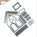 Elizabeth Craft Designs Dog House Build a Book Die Set {W16}