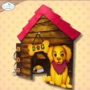 Elizabeth Craft Designs Dog House Build a Book Die Set {W16}