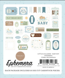 Carta Bella Little Lullabies Baby Boy Icons Ephemera {D137}