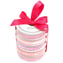 American Crafts Spring Pink Premium Ribbon & Twine - 5pk. {G95}