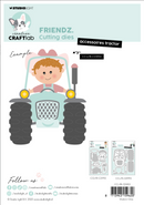 Studio Light Craft Labs Nr. 995 Tractor Accessories Friendz Cutting Die