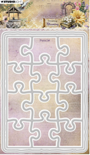 Studio Light Jenine's Mindful Puzzle, Growing & Blooming Art Cutting Die {G104}