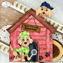 Elizabeth Craft Designs Dogs Die Set {C410}