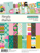 Simple Stories 6x8 Color Me Happy Paper Pad