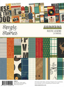 Simple Stories 6x8 Rustic Legend Paper Pad {F217}