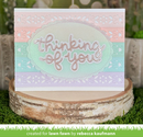 Lawn Fawn Folksy Sprig Border Custom Craft Die {G114}