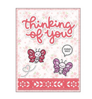 Lawn Fawn Folksy Sprig Border Custom Craft Die {G114}