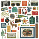 Simple Stories Rustic Legend Chipboard Pieces {B407}