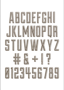 Sizzix Tim Holtz Alphanumeric Emporium Thinlits Dies {W76}