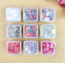 Dress My Craft Love Mix Sequins & Slices {K115}