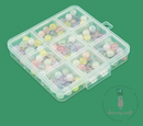 Dress My Craft 9 Slot Storage Box {K24}