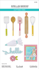 Spellbinders Fluff, Frost & Roll Etched Dies {X141}