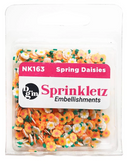 Buttons Galore Spring Daisies Sprinkletz Embellishments {G37}