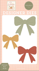 Carta Bella Silly Goose Embossed Bows Die Set {G51}