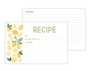 Carta Bella 4x6 Lemonade Recipe Cards {G48}