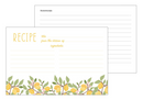 Carta Bella 4x6 Lemonade Recipe Cards {G48}