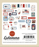 Carta Bella Americana Summer Ephemera