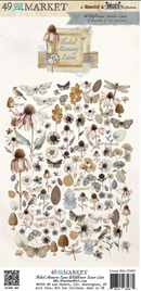 49 and Market Faded Memory Lane Wildflowers Laser Cut Outs {F21}
