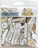 49 and Market Faded Memory Lane Chipboard Set {C304}