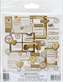 49 and Market Faded Memory Lane Chipboard Set {C304}