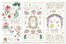 49 and Market 6x12 From the Garden Rub-On Transfers Set {E211}