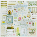 49 and Market From the Garden Chipboard Set {F211}