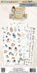 49 and Market 6x12 Faded Memory Lane Rub-On Transfers Set {F322}
