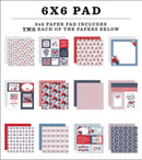 Echo Park 6x6 All American Paper Pad {B219}