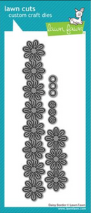 Lawn Fawn Daisy Border Custom Craft Die {G104}