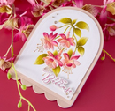 Spellbinders Magical Fuchsia 3D Embossing Folder {E149}
