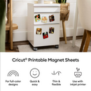 Cricut 8.5x11 White Printable Magnetic Sheets {X177}