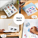 Cricut 8.5x11 White Printable Magnetic Sheets {X177}