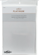 Spellbinders 12.25x8.5 Platinum Cutting Plates - 2pk. {E210}