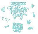 Art Impressions Father's Day Die Set {D169}