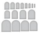 Spellbinders Essential Arches Etched Dies