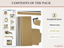 Craftreat Flip Flair Folio  - 3pk. {C814}