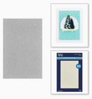 Spellbinders Sparkling Snow 3D Embossing Folder by Simon Hurley {X178}
