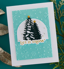 Spellbinders Sparkling Snow 3D Embossing Folder by Simon Hurley {X178}