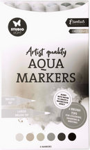Studio Light Aqua Markers: Greytones