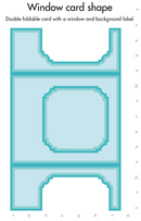 Studio Light Window Card Shape Nr. 182 Essentials Cutting Die