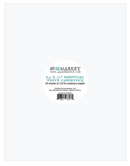 49 and Market 8.5x11 White 110lb. Essential Cardstock