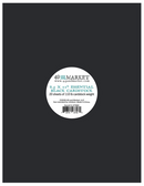 49 and Market 8.5x11 Black 110lb. Essential Cardstock
