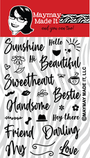 Maymay's Sunny Hello 4x6 Stamp Set {A34}