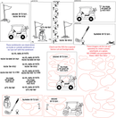 Maymay's Tee-rific Golf Stamp Set 4x6
