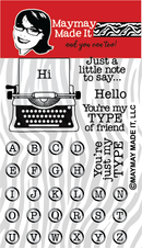 Maymay's Type Oh! 4x6 Stamp Set {A250}