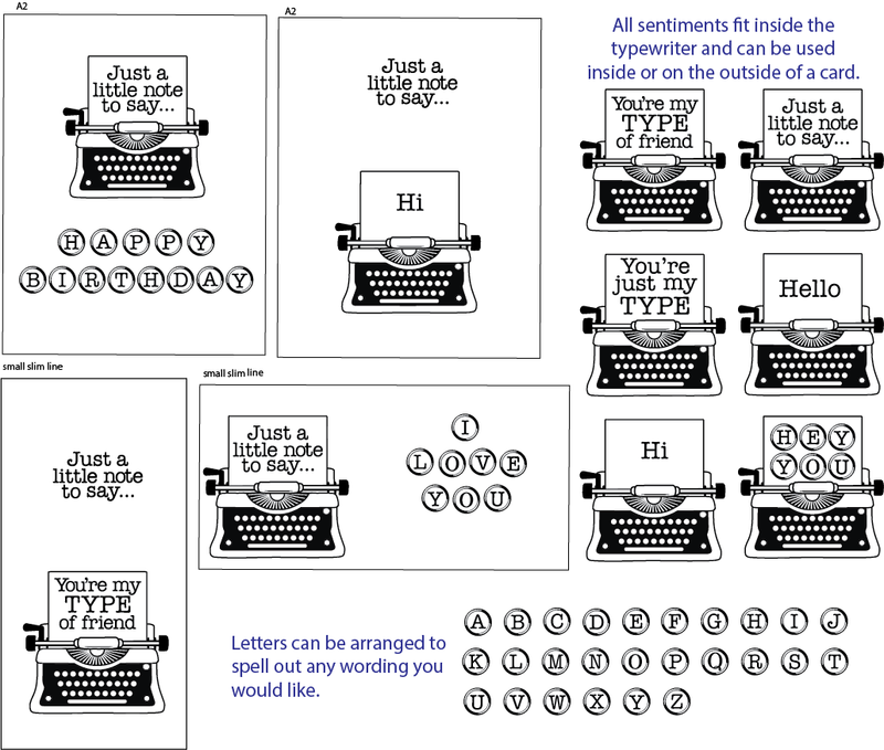 How To Draw A Typewriter And Label