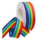 Grosgrain 7/8" Pink Stripe